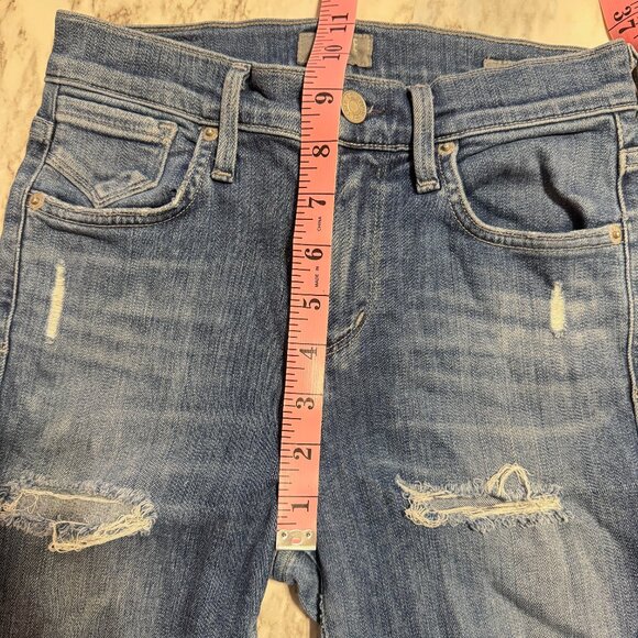 AGOLDE Sophie High Rise Ripped Distressed Jeans - Picture 14 of 16